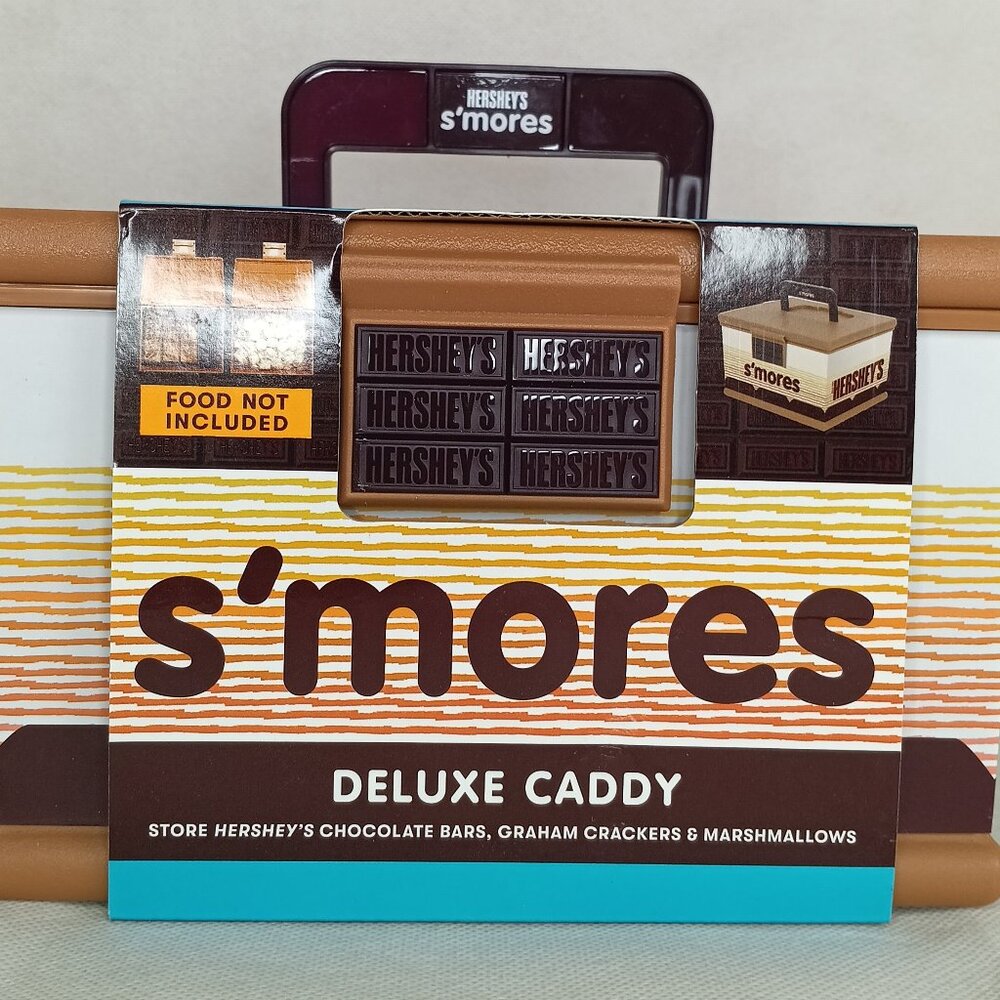 Hershey’s S’mores Deluxe Caddy (9x 7x5.5 Inches) NEW